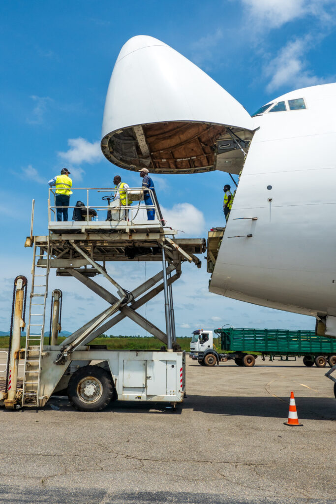 Garoua Cameroon October 3rd 2020 A Boeing 747 Jumbo